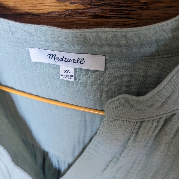 Madewell crinkle gauze top - Picture 4 of 5